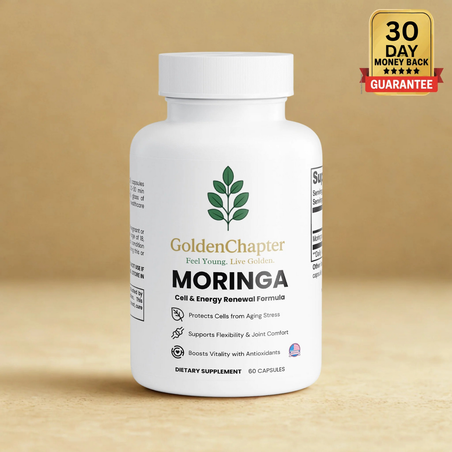 Feel 15 Years Younger in Just 1 Week — With GoldenChapter® Pure Moringa
