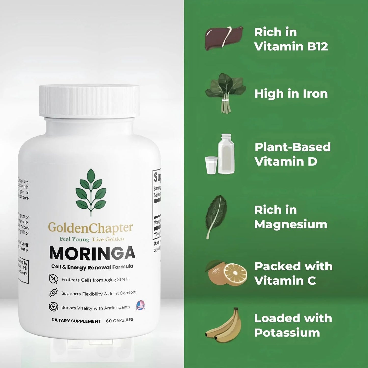 Feel 15 Years Younger in Just 1 Week — With GoldenChapter® Pure Moringa